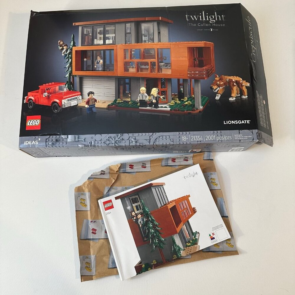 BOX / BOOKLET ONLY LEGO TWILIGHT - CULLEN HOUSE -